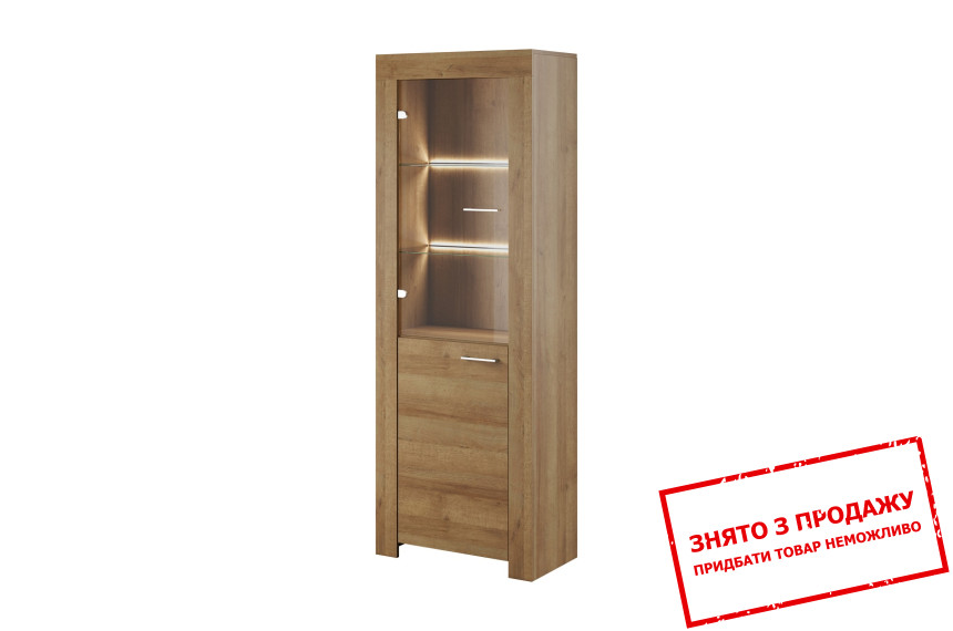 Вітрина Fly 2D1W/70 2-дверна