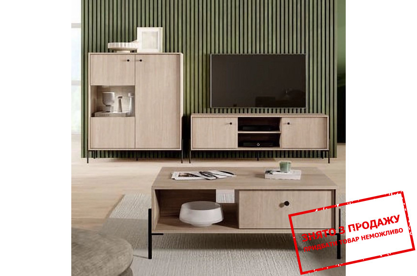 Стінка у вітальню Perfect Home Сканді / Scandi G Дуб сканді/ялиця сканді