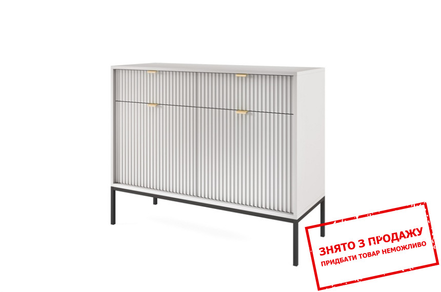 Комод Ivona 2D2S/104 2-дверний з 2 шухлядами