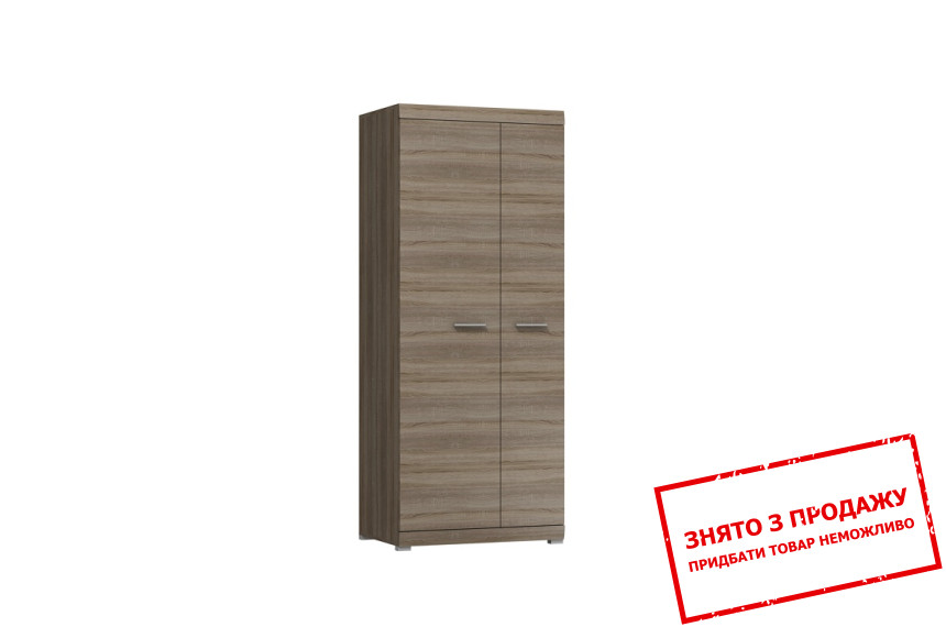 Шафа для одягу Kalvaro 2D/80 2-дверна Дуб сонома трюфель