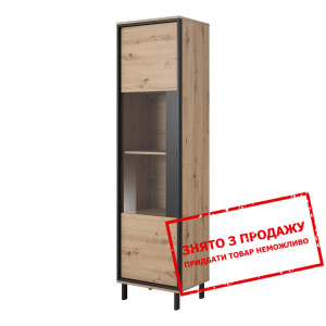 Вітрина висока Nest 1D1W/52 1-дверна Дуб артизан/а...