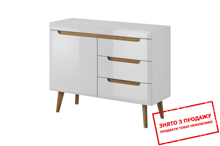 Комод Norven 1D3S/107 1-дверний з 3 шухлядами