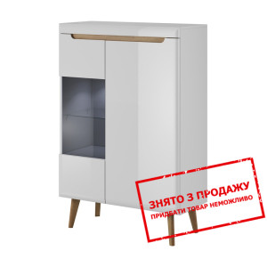 Вітрина низька Norven 2D1W/90 2-дверна...