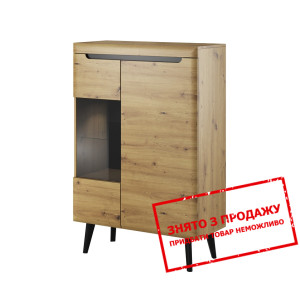 Вітрина низька Norven дуб артизан 2D1W/90...