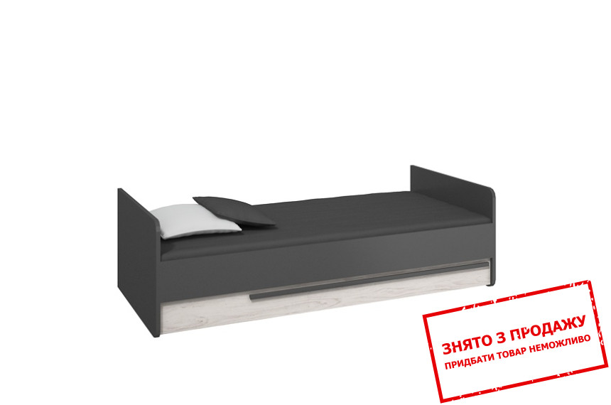 Ліжко односпальне з ящиком Ted 90