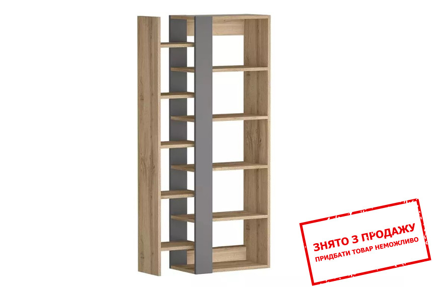 Стелаж Signal COMBO 165x80 Дуб вотан/антрацит