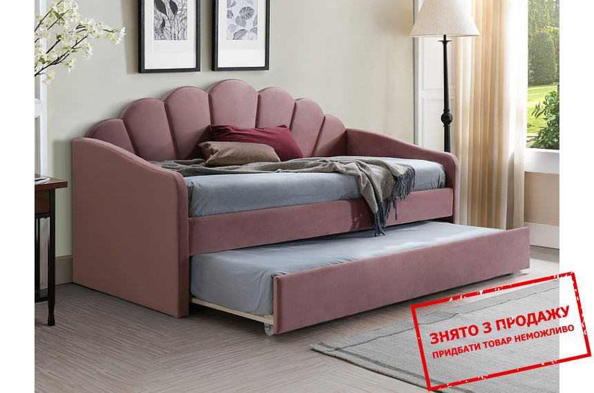 Ліжко-диван Signal Bella Velvet 90х200 розсувний