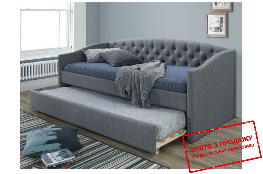 Диван Signal Alessia 90х200 розкладний Сірий