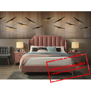 Ліжко (з ламелями) Signal Monako 160x200 Velvet дв...