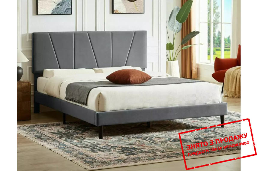 Ліжко (з ламелями) Signal SAVANA VELVET 140x200 двоспальне