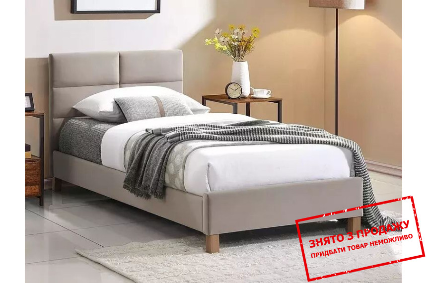 Ліжко (з ламелями) Signal SIERRA VELVET 90x200 односпальне