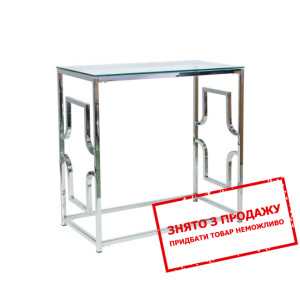 Стіл-консоль Signal Versace C Прозорий/хром...