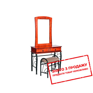 Туалетний стіл Signal 1102 з дзеркалом і пуфом з 1...