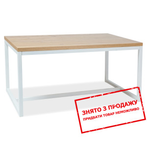 Стіл Signal Loras A 120 білий / дуб