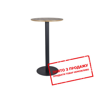 Барний стіл Signal BT-005 60х60 Дуб артизан/чорний...