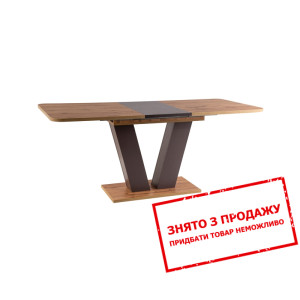 Стіл розкладний Signal Platon 136x80/176 Дуб вотан...