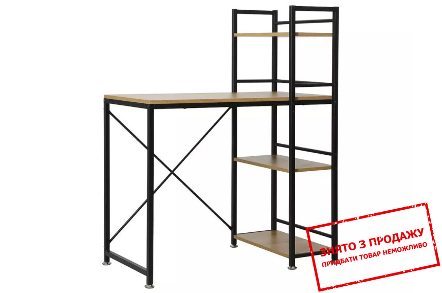 Стіл комп'ютерний Signal B-036 Дуб/чорний