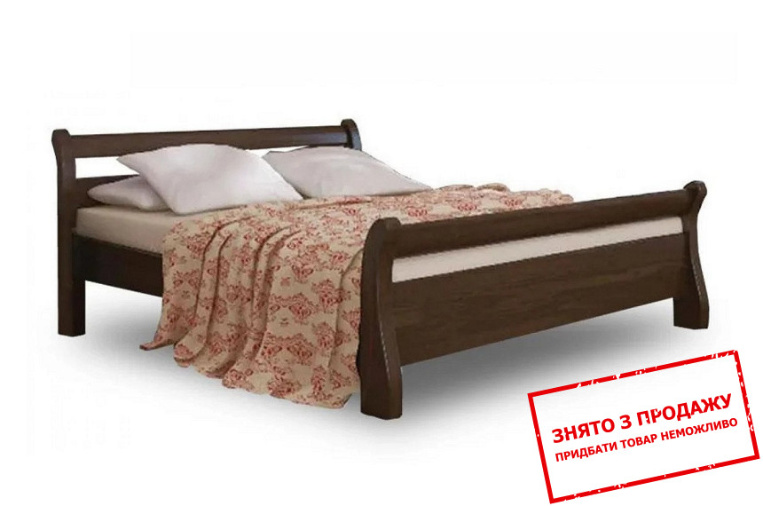 Ліжко дерев'яне (з ламелями) Venger Діана 120x200 односпальне