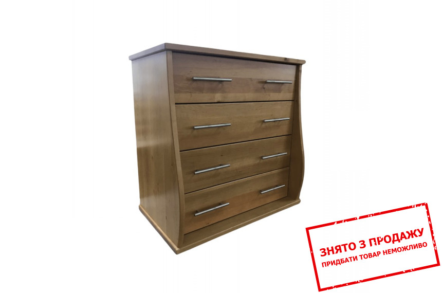 Комод дерев'яний Venger Діана з 4 шухлядами