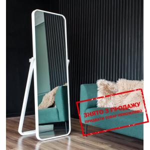 Дзеркало дерев'яне Міла Venger підлогове Біле...