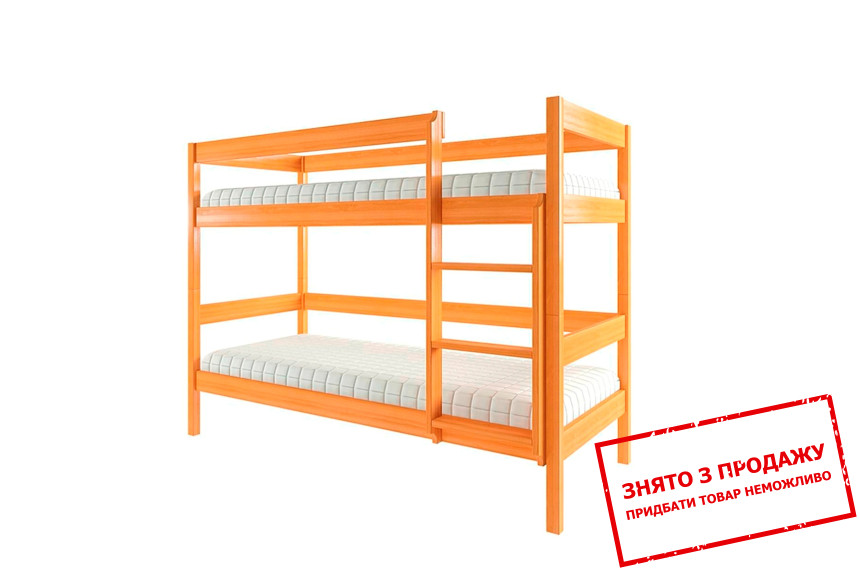 Ліжко двоярусне дерев'яне Venger Еко-1