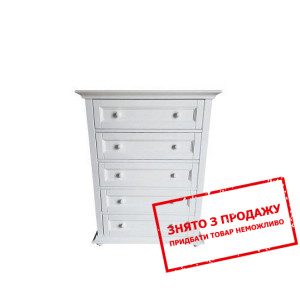 Комод дерев'яний Venger Єлизавета з 5 шухлядами...