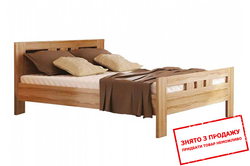 Ліжко дерев'яне (з ламелями) Venger Соната 120x200 односпальне