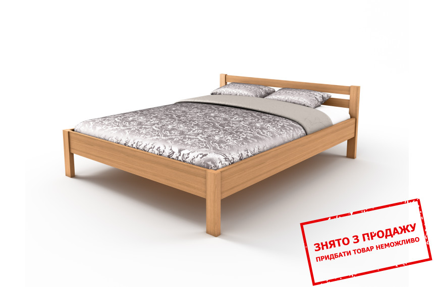 Ліжко дерев'яне (з ламелями) Venger Віола 160x200 двоспальне