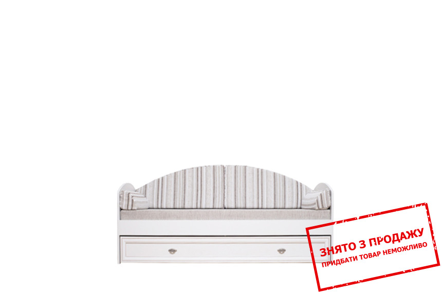 Ліжко-Диван розкладний Салерно Авеню смугастий LOZ80 Гербор