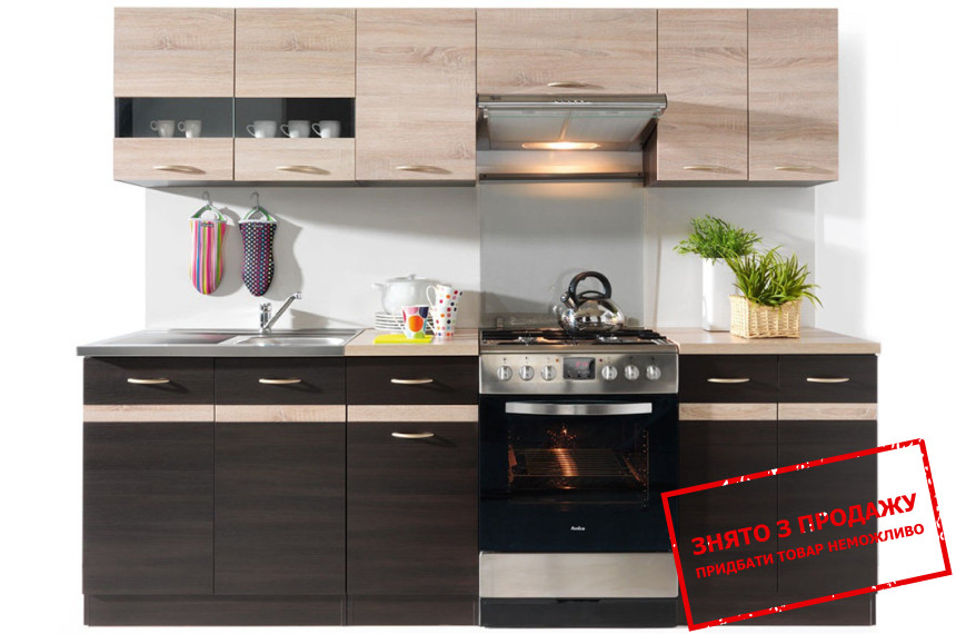 Кухня Junona Line 240 Венге BRW