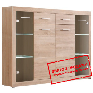 Комод Елія / Elia KOM2D2S2W БРВ 2-дверний з 2 шухл...