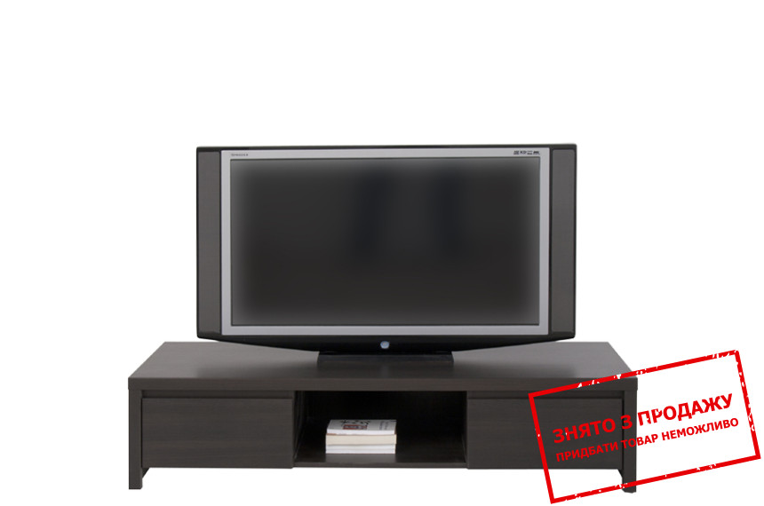 Тумба під ТВ Каспіан / Kaspian RTV2S/14/40 БРВ з 2 шухлядами Дуб мілано темний