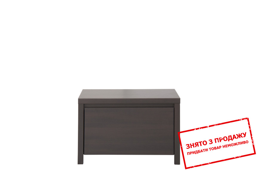 Тумба для взуття Каспіан / Kaspian SBUT60 БРВ 1-дверна Дуб мілано темний