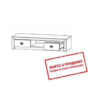 Тумба під телевізор Коен 2 Дуб темний хакі RTV2S Б...