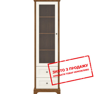 Вітрина Лана / Lana REG1W2S Гербор 1-дверна з 2 шу...