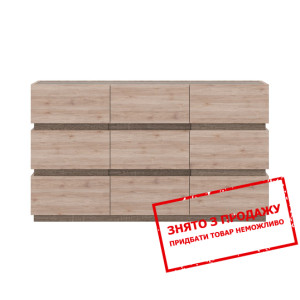 Комод Лаєр / Laer KOM2D3S Гербор 2-дверний з 3 шух...