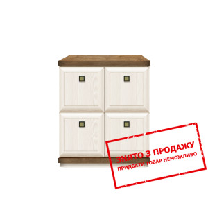 Тумба Орегон / Oregon KOM4D БРВ 4-дверна Сосна арізонська/дуб больцано