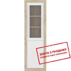 Вітрина Сара REG1W1D Гербор 2-дверна Дуб сонома/ні...