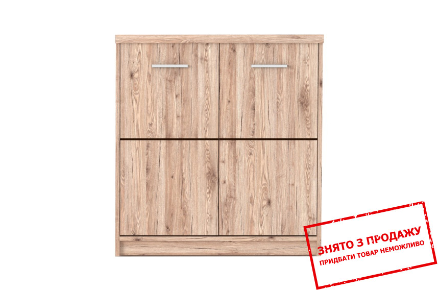 Комод Шанталь / Shantal KOM2D Гербор 2-дверний Дуб санремо світлий