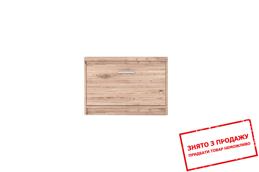 Тумба для взуття Шанталь / Shantal SFB1K Гербор 1-дверна Дуб санремо світлий