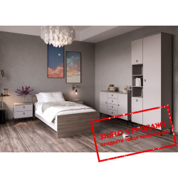 Модульне робоче місце Сімпл / Simple Кашемір/вяз ліберті світлий Меблі БРВ