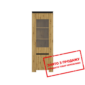 Вітрина Томас / Tomas REG1W1D Гербор 2-дверна Дуб ...