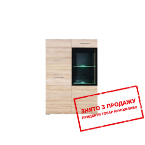 Вітрина Вушер Дуб сонома REG1D1Wm/L Гербор...