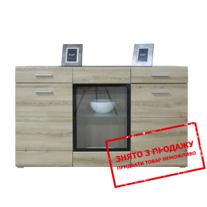 Комод Вушер / Fever KOM1W2D2S Гербор 3-дверний з 2 шухлядами Дуб сонома