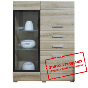 Комод Вушер / Fever REG1W2D2S L/P Гербор 3-дверний з 2 шухлядами Дуб сонома