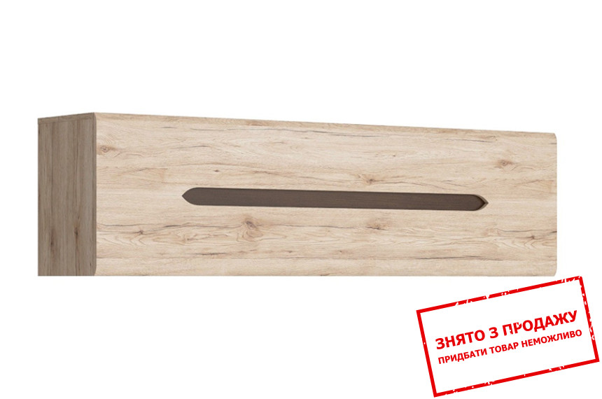 Шафка навісна Ельпасо SFW1K Гербор 1-дверна Дуб санремо світлий