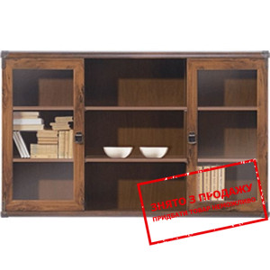 Вітрина-навісна Індіана JNAD2W/130 БРВ 2-дверна Ду...