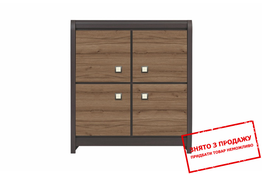 Шафка Лорен / Loren KOM4D БРВ 4-дверна Венге магія/монтеверде