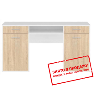 Стіл письмовий, комп'ютерний Непо Німфея альба/Дуб...