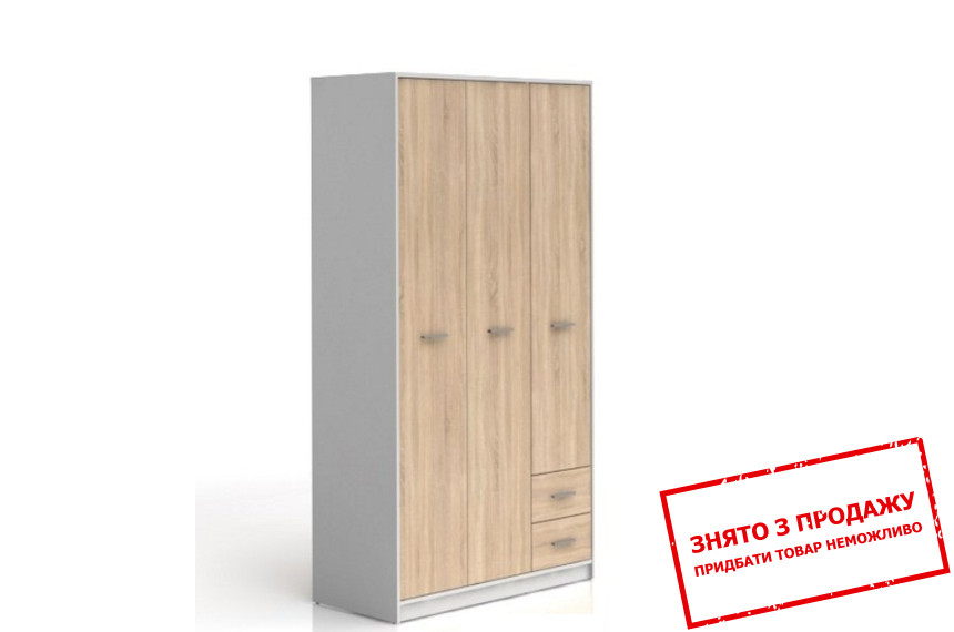 Шафа Непо Німфея альба/дуб сонома SZF3D2S Гербор